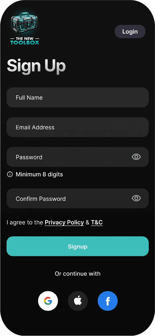 Onboarding Screen Details